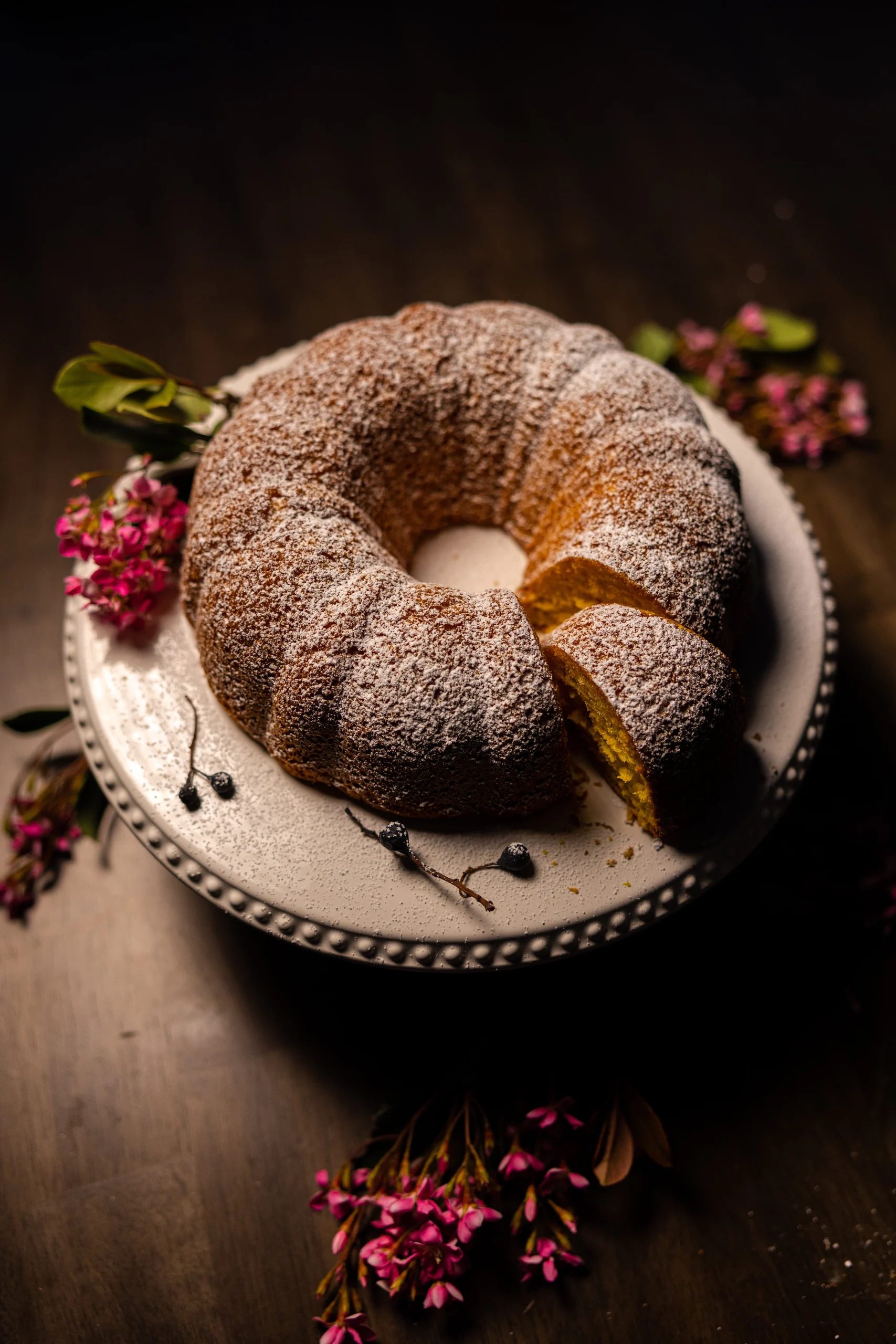 Homemade carrot cake
